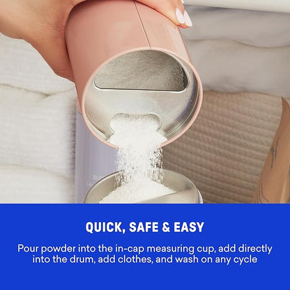 BLUELAND Oxi Laundry Booster Powder Refill 2-Pack, Spring Bloom Scent, 50 Loads, 35.2 oz, Plastic-Free, Eco Friendly, Oxy Cleaner, Stain Remover