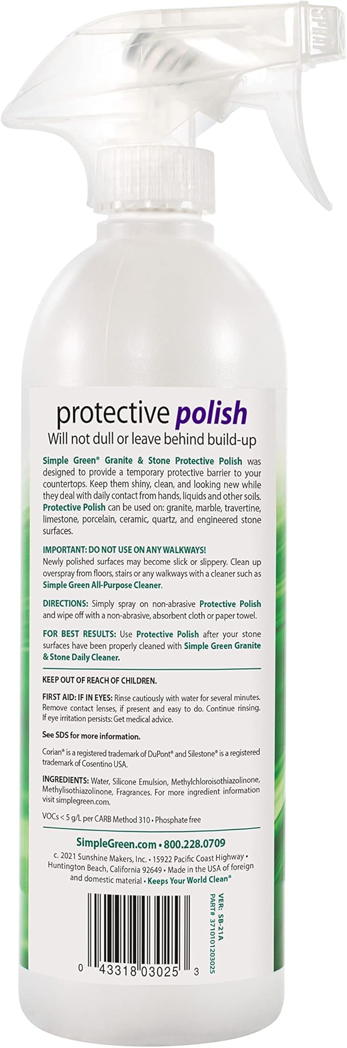 Simple Green Granite and Stone Polisher