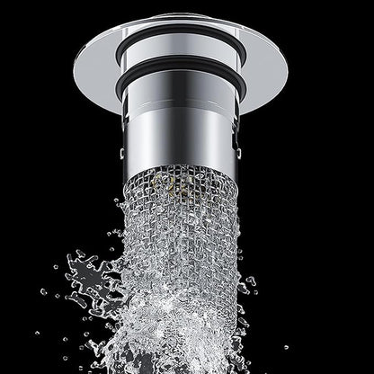 Drain Drain Plug Sink With Hair Strainer Popup Drain Strainer OUniversal Compatibility For Bathroom Sinks