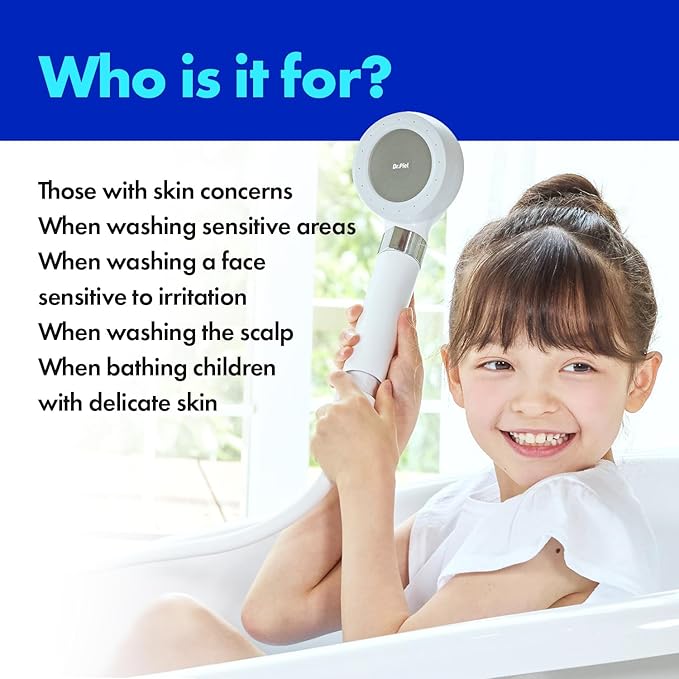 Dr. Piel Skincare Shower Head All-in-One Replacement Filter (1EA) - Removes Chlorine and Impurities, Water Saving, Compatible with Dr.Piel Skincare Filtered Shower Head