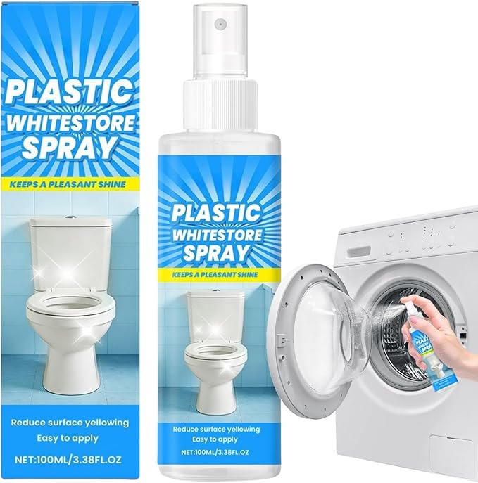 Multipurpose Cleaner - 100ml Yellowing Remover Spray Household Stain Remover Cleaning Tool For Appliances Home Living Room Kitchen Apartment Garage