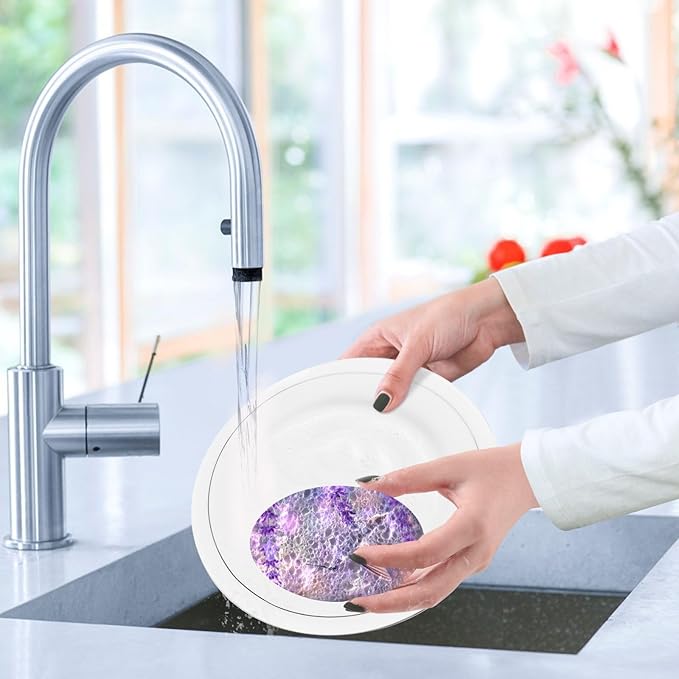 Hummingbird Kitchen Scrub Sponges, Pop-up Kitchen Cleaning Sponges Reusable Dish Washing Sponges for Bathroom Household Cleaning 3 Pack - Non Scratch Scrubber