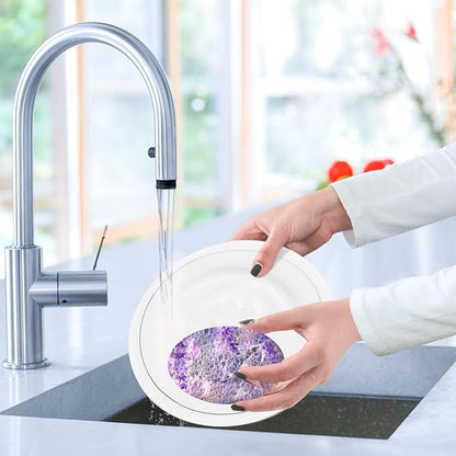 Hummingbird Kitchen Scrub Sponges, Pop-up Kitchen Cleaning Sponges Reusable Dish Washing Sponges for Bathroom Household Cleaning 3 Pack - Non Scratch Scrubber
