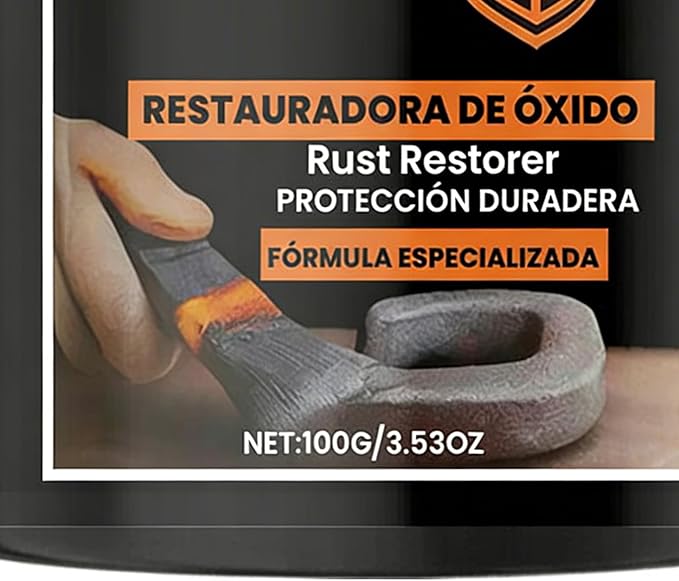 Rust Converter, 100g – Stain Remover Agent Iron, Cleaner Furniture Bathroom Garage, Plumbing Marine Industry Outdoor Machine | Furniture Bathroom Garage Plumbing Marine Industry Outdoor Machine