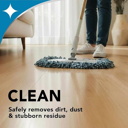 Weiman Hardwood Floor Cleaner Gallon and Refillable Squeeze Bottle - Finished Wood Surfaces