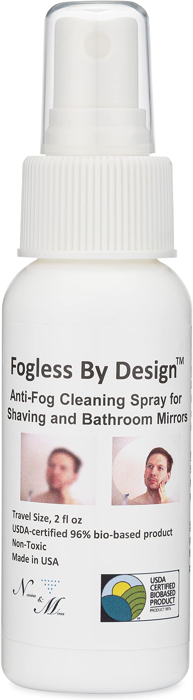 Bathroom Mirror Anti-Fog Spray