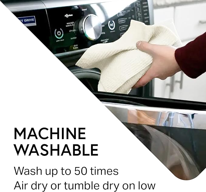 Swedish Wholesale Dishcloths Reusable 8" x 7" Sponge Cloths, Bulk 10 Pack of High Absorbent Cellulose Dish & Kitchen Cleaning Hand Towels, Wring to Dry & Machine Wash, Odor Resistant, Assorted Colors