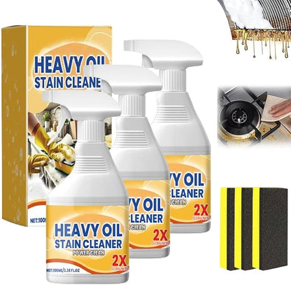 Kitchen Cabinet Cleaners and Polishers, 100ml All Purpose Kitchens Heavy Oil Cleaning Agent, Multipurpose Kitchen Cleaner Spray for Countertops, Stovetop, Ovens and Appliances (3)