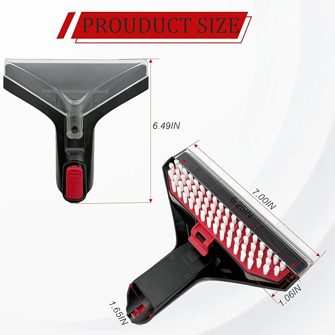 FH14050 Brush Replacement Parts Compatible with Hoover CleanSlate Plus Machine Carpet Cleaners for FH15000V FH14000 FH14000V BH14000V AH31710 AH30941 FH14052 AH31711 AH30940 Spot Tough Stain Brush