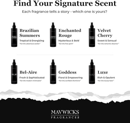 Fragrances - (Brazilian Summers) Linen & Room Spray (8oz) – Bedroom & Home Fragrance Mist, Long-Lasting Freshness To Brighten Up Your Space, Fabric & Air Freshener, Aromatherapy Scent Spray