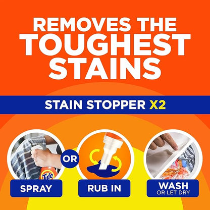 MADE BY NEHEMIAH Tide Rescue Laundry Stain Remover Spray with Oxi + Travel Size Tide To Go Pen, Spot Remover for Clothes, Fabric, Upholstery, Carpet, Grease & More Tough Stains- 22 Fl Oz + 1 Stain Pen