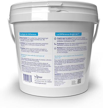 Bright Air 64 oz. Super Odor Eliminator, For Large Spaces, Cool & Clean, Case of 2, Odor Eliminator & Air Freshener, Natural Essential Oils, Lasts Up to 120 Days Each