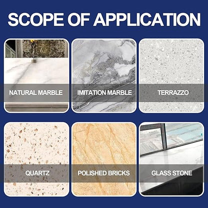 Marble Polishing Paste, Polishing Compound – Quartz Cleaner Countertop, Granite Cleaner & Marble Sealer and Protector–Multi-Surface Stone Care– Streak-Free Formula(2.2LB)