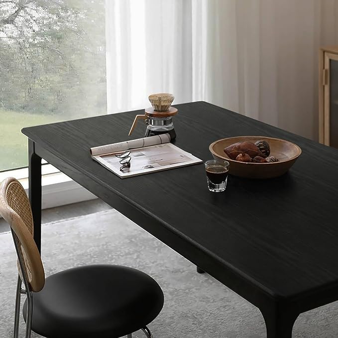 Heroad Peel and Stick Wallpaper Wood Contact Paper Wood Wallpaper Black Wood Grain Contact Paper Thicken Textured for Cabinets and Drawers Countertops Waterproof Self Adhesive Vinyl 17.5" x 118"