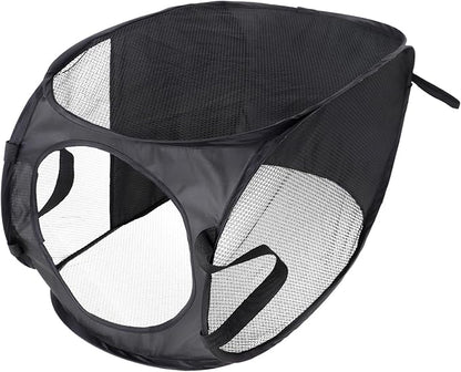 Mobestech Large Laundry Basket Collapsible Pop up Hamper Folding Dorm Clothes Organizer Storage Pouch