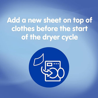 Snuggle Fabric Softener Dryer Sheets, Blue Iris & Ocean Breeze, 70 Count