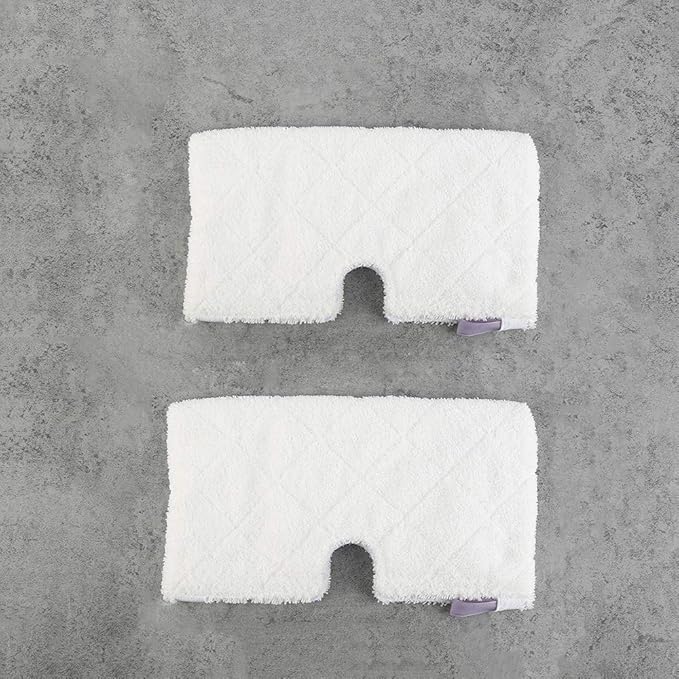 4 Pack Steam Mop Replacement Pads Compatible with Shark Steam Pocket Mop S3500 Series (S3501, S3601, S3550, S3901, SE450), Reusable Washable Microfiber Steam Mop Pads for Sealed Hard Floors
