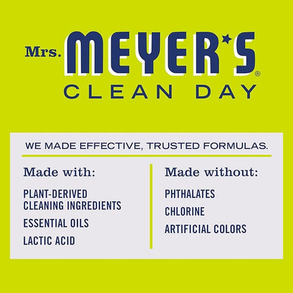 Mrs. MEYER'S CLEAN DAY Liquid Toilet Bowl Cleaner, Stain Removing, Lemon Verbena, 24 oz (Pack of 3)