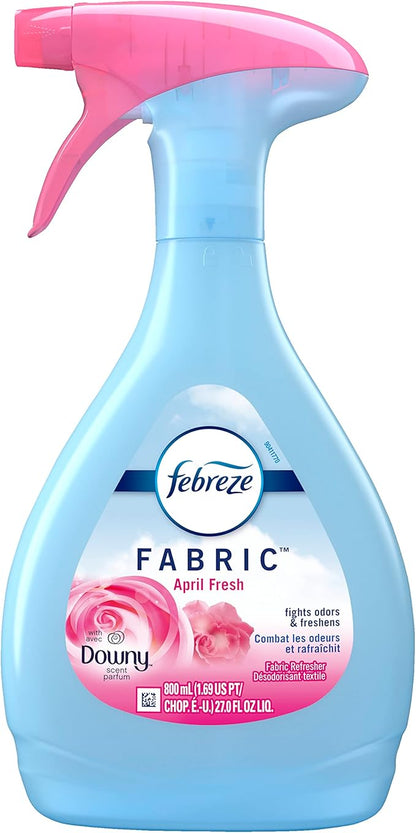 Febreze Fabric Refresher with Downy April Fresh Air Freshener (1 Count, 27 fl oz) (00037000975908)