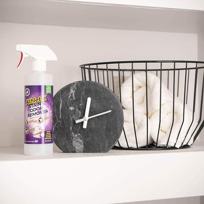 AthletX Amazing Sports Wear Stain & Odor Remover - Grass, Blood & Sweat Stains & Odors - Workout Clothes - Natural Enzymes - USA Made