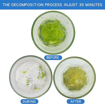 2 Pcs Powerful Magic Bubble Bombs Drain Cleaner - Fast Foaming Pipe Cleaner Powder Dredge Agent for Kitchen Toilet Pipeline Quick Cleaning Tool