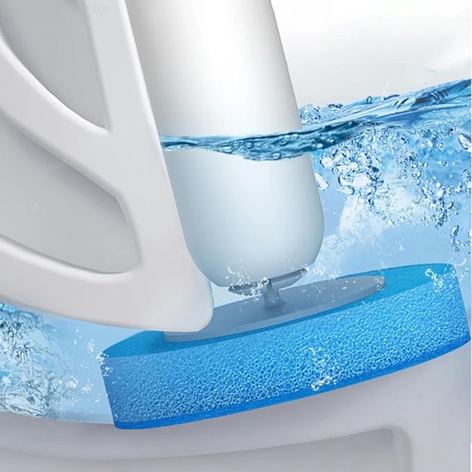 Toilet Cleaner Brush - Toilet Bowl Brush, Toilet Brush for Wall | Deep Clean Toilet Bowl Scrubber, dureble Bristles Ergonomic Handle Compact Design, Bathroom Cleaning Tool, Hygienic Storage Solution