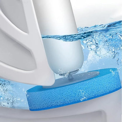 Toilet Cleaner Brush - Toilet Bowl Brush, Toilet Brush for Wall | Deep Clean Toilet Bowl Scrubber, dureble Bristles Ergonomic Handle Compact Design, Bathroom Cleaning Tool, Hygienic Storage Solution