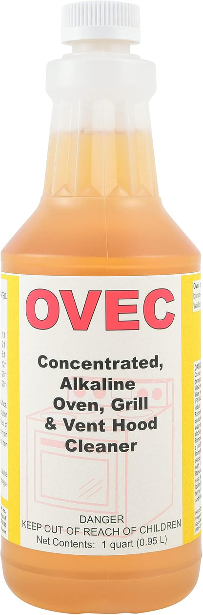 Detco-OVEC - Industrial Oven & Grill cleaner for Restaurant, and Commercial Kitchen Equipment. Removes burned on oils & grease (1)