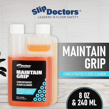 Maintain Grip - Non-Slip Concentrated Floor Cleaner for Tiles, Concrete and Natural Stone