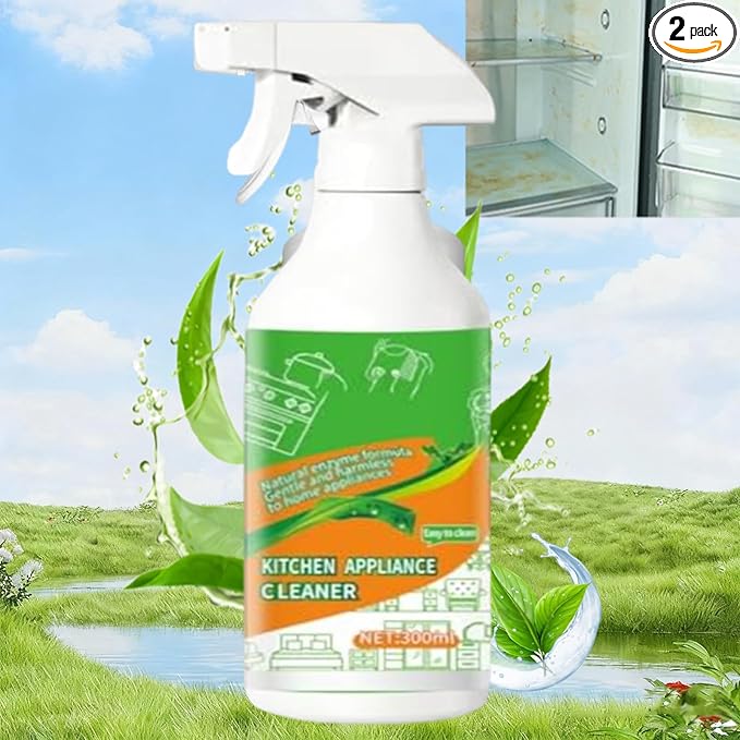 Electrolyzed Ion Kitchen Cleaner, 300ML Electrolyzed Ion Kitchen Cleaner Spray, Multi Purpose Cleaning Spray, For Hold, Oven, Stove, Range Hood, Easy Cleaning Household Items (1PC)