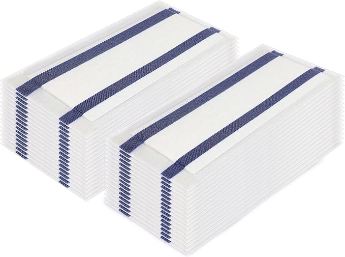 SUZZYVINE Mopping Pads Refills for Wet Jet Mop, Hardwood Floor Cleaner Spray Mop Pads, Wet Jet Mop Pads All Purpose Multi Surface Sweeping Refill 11.8" x 5.91", 30 Counts