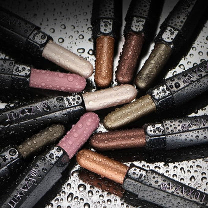 Neutral Eyeshadow Stick Makeup 6PCS Set, Metallic Shimmer Matte Cream Eye Shadow Eyeliner Brightener Pencil Crayon - BROWN NEUTRAL