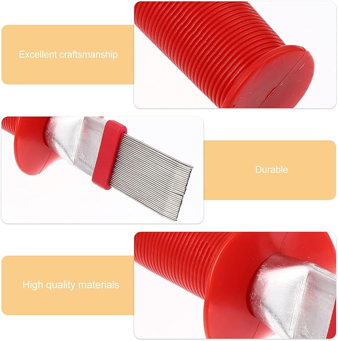 Stainless Steel Cleaner Stainless Steel Fin Evaporator Radiator Cleaning Tool Fin Comb Brush Fridge Cleaner