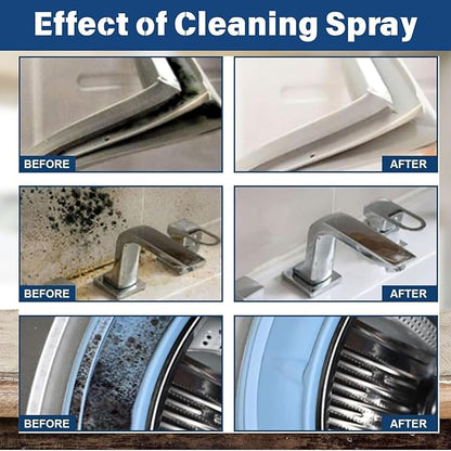 Highly Effective Removal Spray, 8.4 Fl.Oz Wall Cleaner Spray, Dust and Stain Remover Multi-Surface Cleaning Solution for Bathrooms Kitchens Wood Tile(1Pcs)