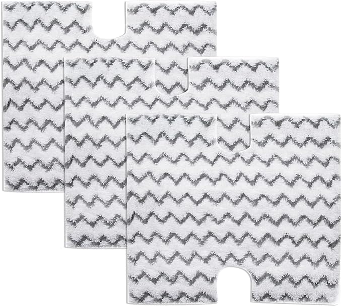 3 Pack Steam Mop Pads Replacement P184WQ for Shark Lift-Away Pro & Genius Steam Pocket Mop System S3973 S3973D S3973WM S5001 S5002Q S5003A S5003D S5004 S5004W S6001W S6001WM S6002 S6002C S6003D S6003W