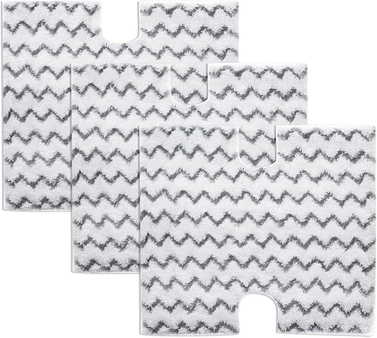 3 Pack Steam Mop Pads Replacement P184WQ for Shark Lift-Away Pro & Genius Steam Pocket Mop System S3973 S3973D S3973WM S5001 S5002Q S5003A S5003D S5004 S5004W S6001W S6001WM S6002 S6002C S6003D S6003W