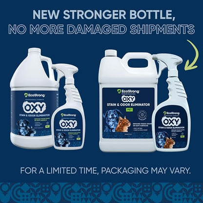 Oxy Pet Carpet Cleaner Spray | Pet Stain Remover for Pet Urine, Cat Pee, Dog Poop | Deep Spot Treating Action on Carpeting, Upholstery, Laundry, Pet Beds & More (160 Fl Oz)
