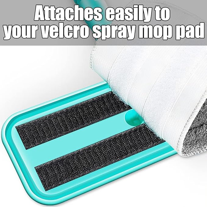 6 Pack Microfiber Spray Mop Replacement Heads for Wet Dry Mops, Premium Floor Cleaning Pads, Reusable Replacement Refills Compatible with Bona Floor Care System - Dark Gray