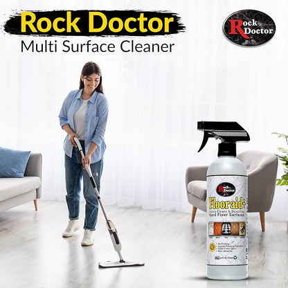 Rock Doctor Hard Floor Cleaner, Multi-Surface Formula for Tile, Stone, Laminate, and Granite, 24 oz 1 Pk