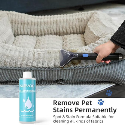 450W Powerful Portable Carpet & Upholstery Spot Cleaner Machine, Free Cleaning solution Included, 11Kpa Power Suction With Tools For Pets, Area Rugs And Couches