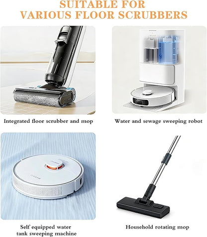 SOPAMI 12pcs Floor Cleaning Solution Tablet Deep Cleans for Multiple Hard Floors, Tile and Vinyl Floors，Suitable With All Robot Vacuums with Mopping and Cordless Wet/Dry Vacuum Mop Cleaner lemon Scent