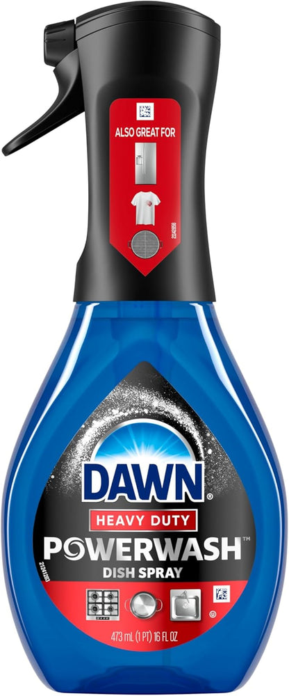 Dawn Powerwash Heavy Duty Dish Spray All-Purpose Cleaner and Degreaser, 16 oz. Spray Bottle