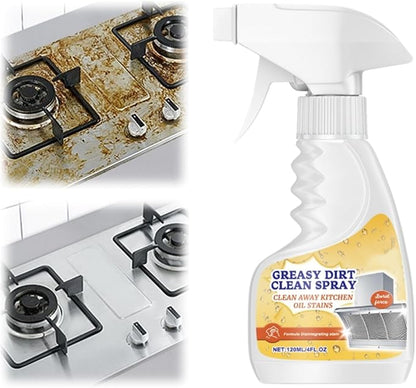 Multifunctional Powerful Kitchen Foam Cleaner,All-Purpose Oil Stain Cleaning Spray,Grease and Stains Remover for Stoves,Cookware,Appliances & More (1)