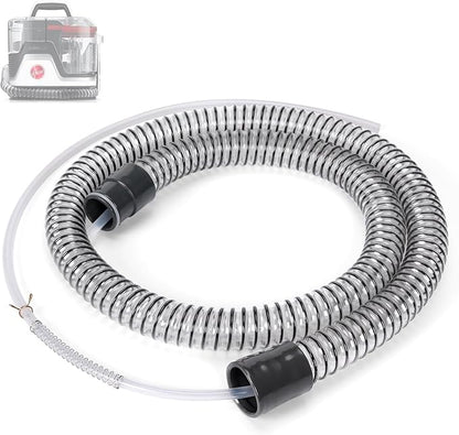 Flexible Extension Hose Attachment Compatible with Hoover CleanSlate Portable Machine FH14000, FH14000V, BH14000V, FH14010, FH14020, FH14050, BH14010V, 54 Inch Carpet Cleaner Tube Replacement Parts