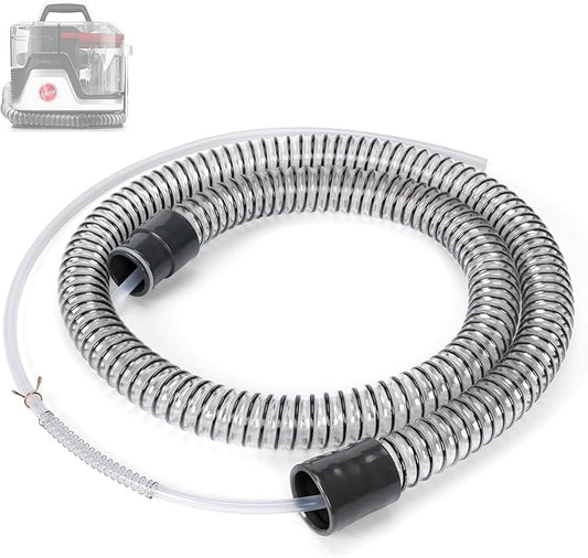 Flexible Extension Hose Attachment Compatible with Hoover CleanSlate Portable Machine FH14000, FH14000V, BH14000V, FH14010, FH14020, FH14050, BH14010V, 54 Inch Carpet Cleaner Tube Replacement Parts