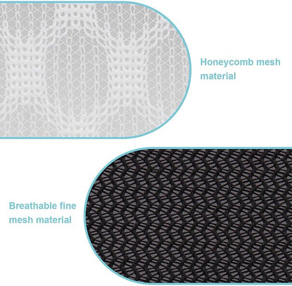 4Pack Mesh Laundry Bag Delicates Laundry Bag-Extra Large Durable Wash Bag with Honeycomb Mesh Big Clothes,Household,Bed Sheet,Stuffed Toys,Curtain,Blanket,Bedcover,Sweater,24x24In(2Black & 2White)