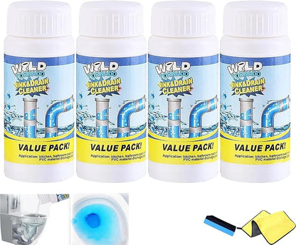 High Speed Drain Cleaner Foaming Powder, Pipeline Dredging Agent, Sink and Drains Cleaners, Sink & Drain Cleaner, Wild Sink and Drains Cleaners