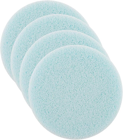 BAOFALI 4 Pcs/Set Stamp Scrubber,Stamp Cleaning Sponge,Ink Removing Tool for Applicable to Stamp Cleaning Cloth Stamps Rubber Stamps,Stamp Positioners and Craft Supplies Tool （Light Blue）