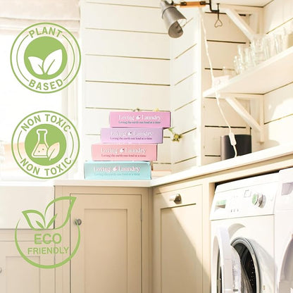 Non-Toxic Dryer Sheets Eco Friendly, Paraben Free, Plant Based | Softens & Removes Static, Healthy dryer sheets - 40 Sheets (VELVET ROSES)