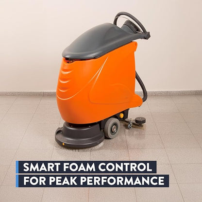 Scrubbles Low Foaming Automatic Floor Cleaner, Industrial Strength Concentrate - Deep Cleaning Solution for Concrete Floors, 2oz Per Gallon of Hot Water, 1 Gallon, Makes 64 Gallons